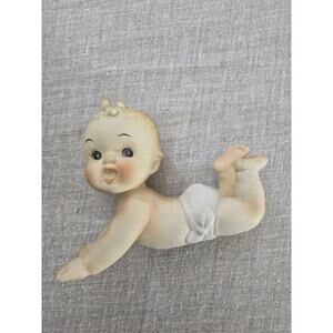 Vintage 1960 NAPCO Piano Baby Porcelain Figurine
